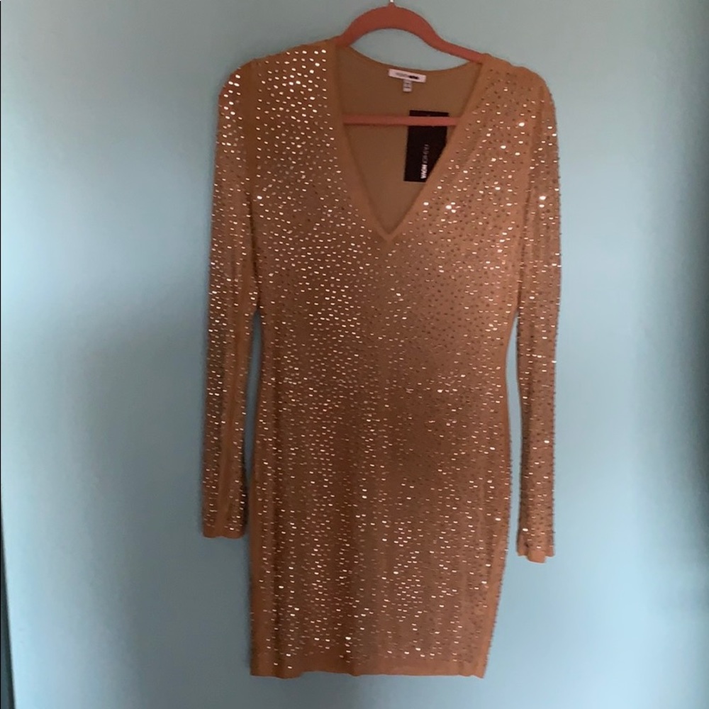 Fashion Nova Isabela Rhinestone Dress